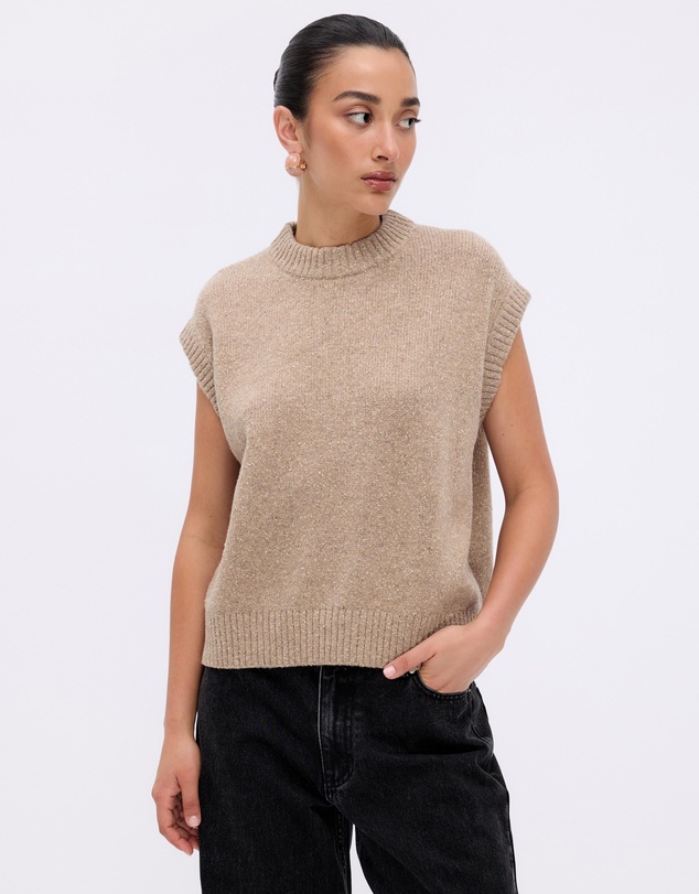 Minima Esenciales - Shea Wool Silk Blend Vest