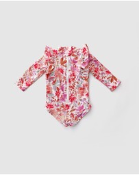 WITH LOVE FOR KIDS - Shimmy Long Sleeve Swimmers - Babies - Kids