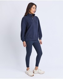 Foxwood - Luxe Zip Crew