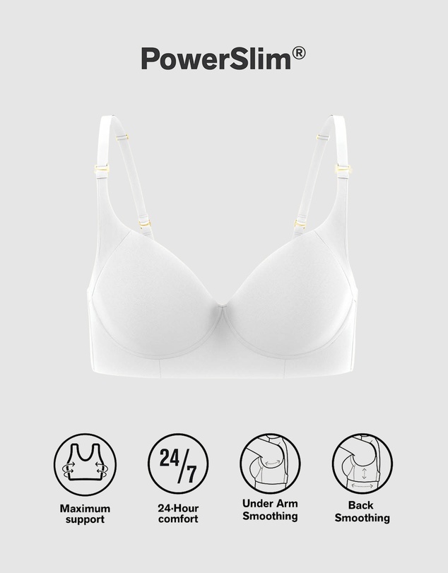 Leonisa - High Profile Back Smoothing Wired T-Shirt Bra