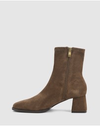 Siren - Noelle Block Heel Ankle Boots