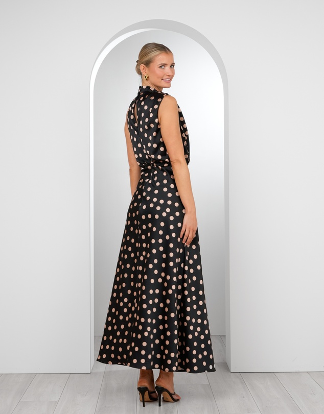 Pilgrim - Como High Neck Midi Dress