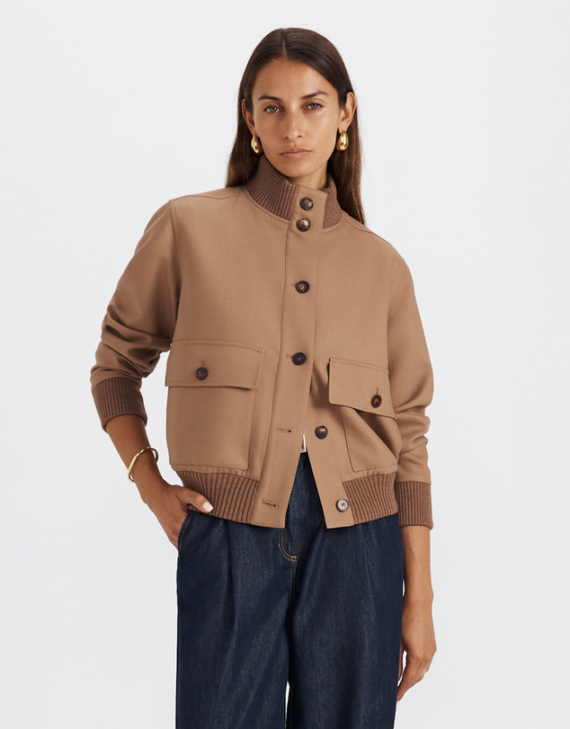 SABA - Fae Wool Bomber
