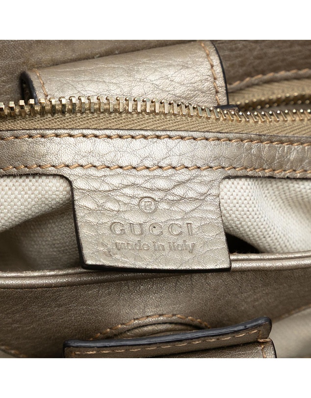 Pre-Loved by Azura Reborn - Pre-Loved Small Calfskin Bamboo Shopper Satchel
