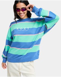 Roxy - Womens Strictly Stripe Crew Neck