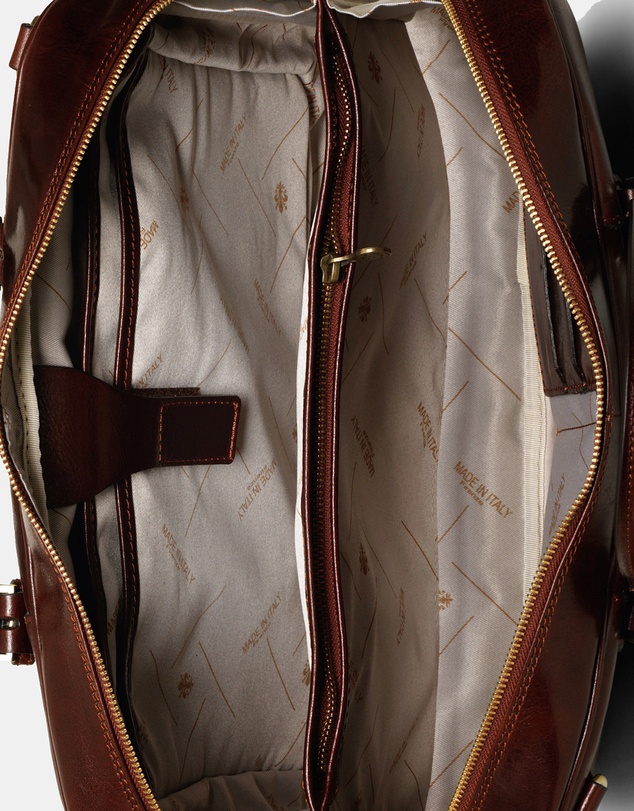 Republic of Florence - The Madrid Matt Brown Briefcase