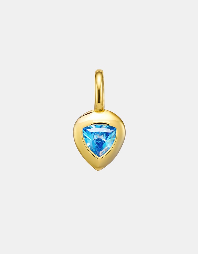 Zoe Olivia - 14K Gold Vermeil December Birthstone Charm