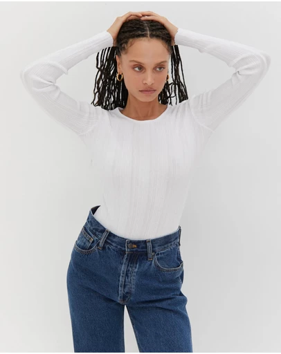 Style Addict - Ribbed Bodysuit