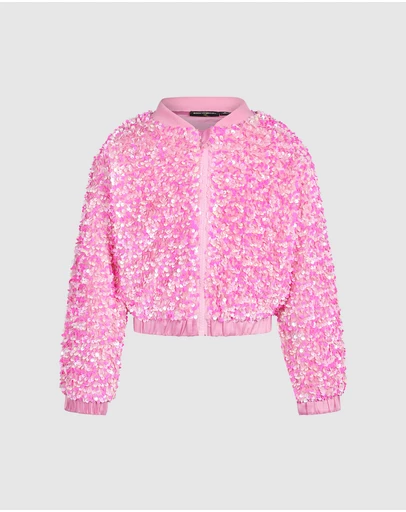 Rock Your Kid - Glitzy Bomber Jacket - Kids-Teens