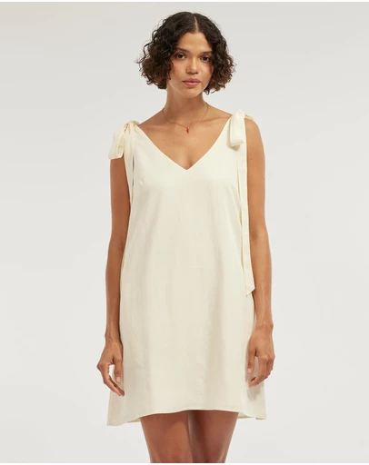 Amelius - Frankie Shoulder Tie Mini Dress