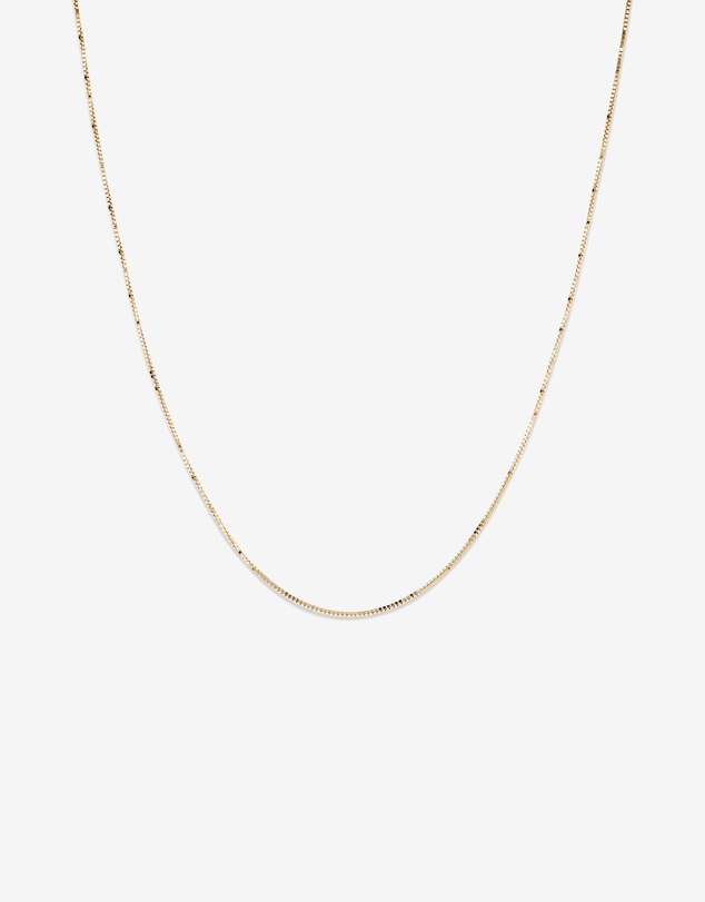 Michael Hill - 45cm Box Chain in 10ct Yellow Gold