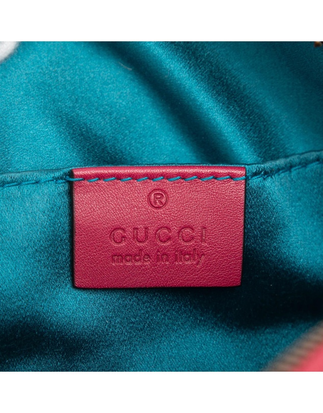 Pre-Loved by Azura Reborn - Pre-Loved GG Marmont Matelasse Velvet Belt Bag