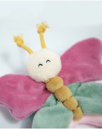 Little Stuff - Butterfly Garden Romper & Rattle