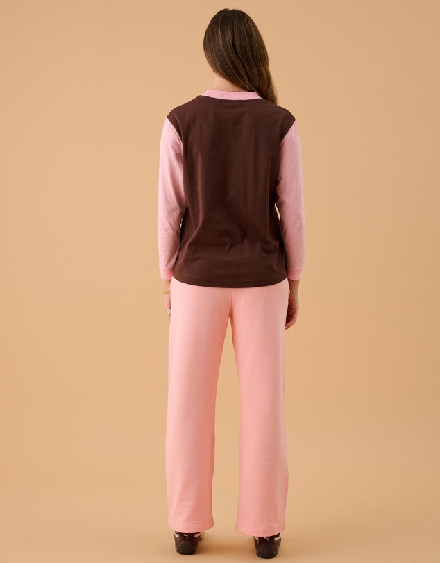 Araminta James - James Splice Long Sleeve Tee