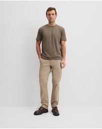 Country Road - Australian Cotton Cr Logo Tipped T-shirt