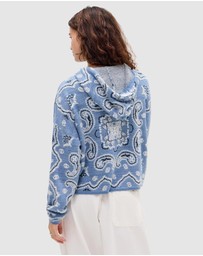 BDG By Urban Outfitters - BDG Bandana Knit Hoodie