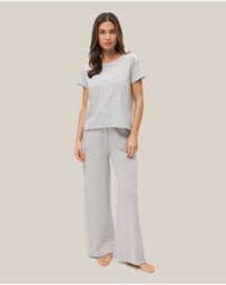 Papinelle - Jada Organic Cotton Knit Boxy Tee