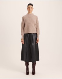 SABA - Nora Wool Cashmere Batwing Knit