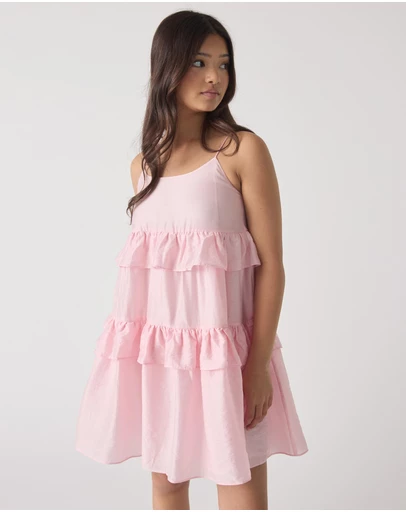 Decjuba Kids - Lucy Ruffle Dress - Teens