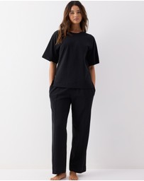 Wanderluxe Sleepwear - Florence Top Black