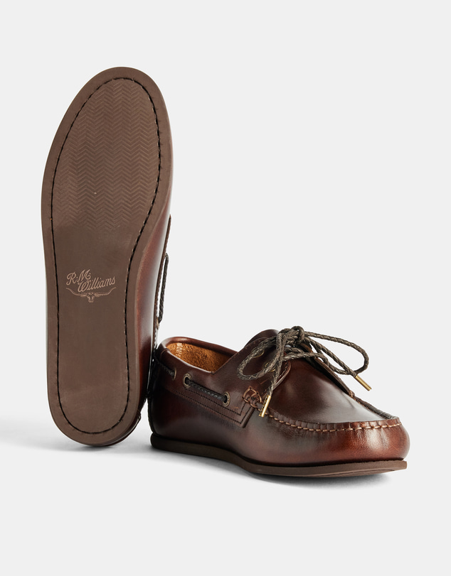 R.M.Williams - Rose Plaited Moccasins - Women's