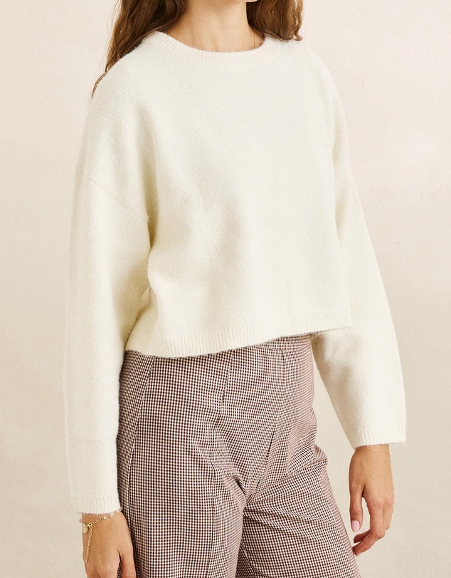 Rhythm - Estelle Fluffy Crew Neck Knit