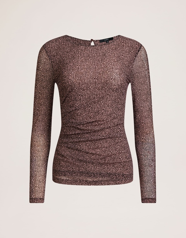 SABA - Ohio High Neck Long Sleeve Mesh Top