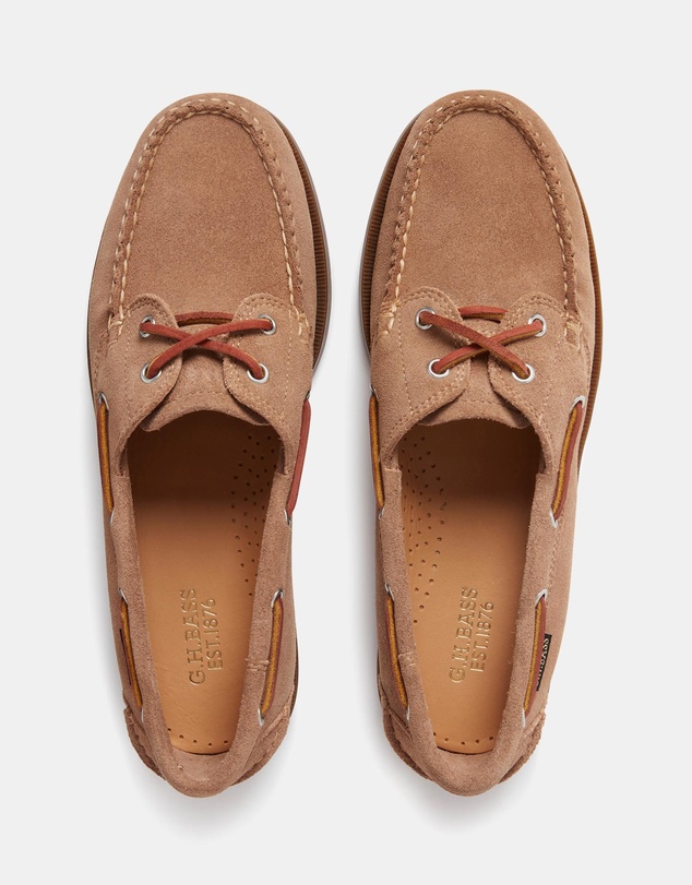 G. H. BASS - Jetty II Boater 2-Eye Shoes - Men's