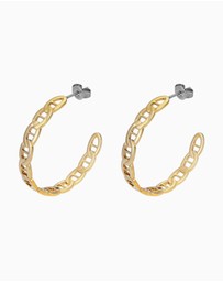 Fossil - Heritage Gold Tone Earring