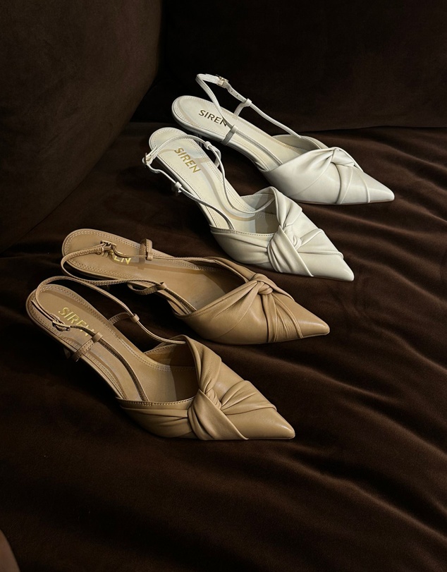 Siren - Yonder Slingback Kitten Heels