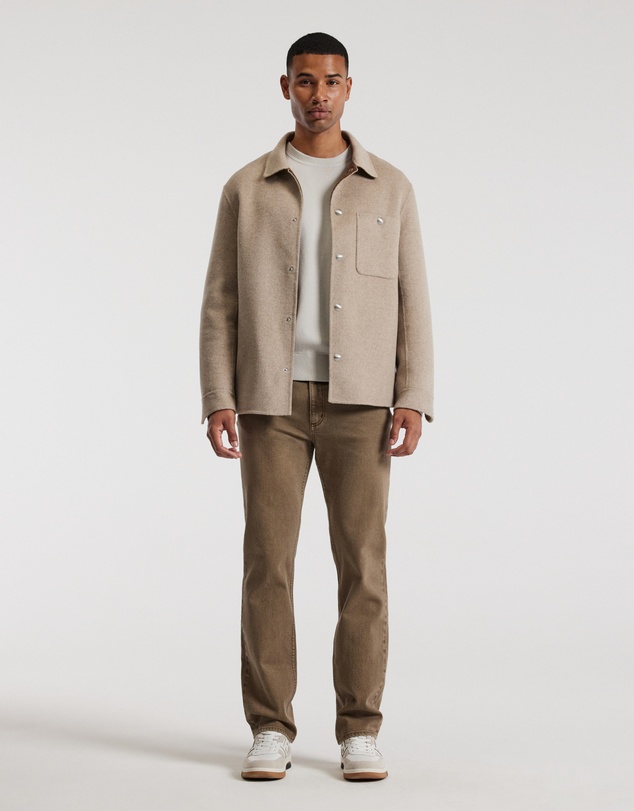 Calibre - Double Face Shirt Jacket Oatmeal