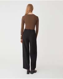Forcast - Stevie Adjustable Waist Pants
