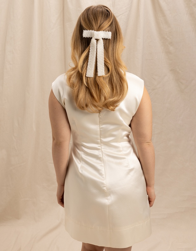 Morgan & Taylor - Vanessa Hair Bow in White
