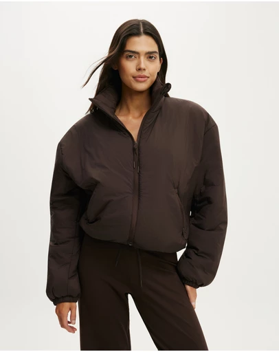 Cotton On Body Active - Ultra Light Padded Bomber Jacket