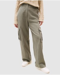 Tommy Hilfiger - Fluid Utility Loose Straight Pants