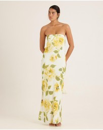 Peony - Draped Maxi Dress