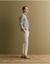 Trenery - Puppytooth Jacquard Overshirt in Asphalt