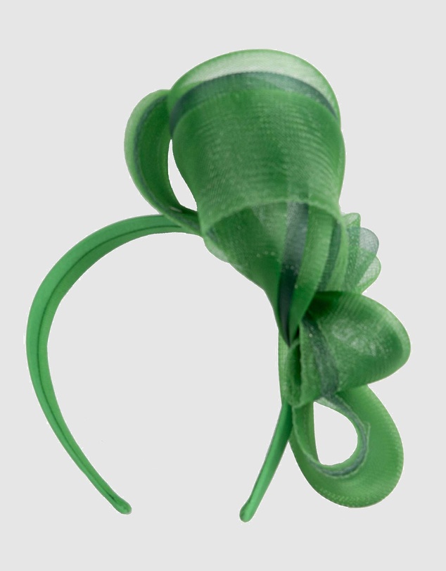 Fillies Collection - Bespoke Green Racing Fascinator