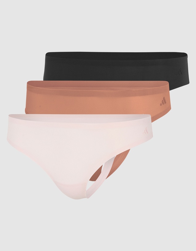 adidas Sportswear - 3 Pack Active Light Flex Thong Underwear