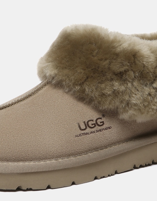 EVERAU - Australian Shepherd Ugg Homey Special Cow Suede Upper House Shoes