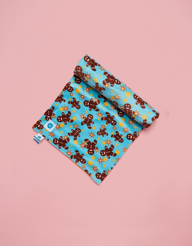 itti bitti - Travel Blanket - Gingerbread with Papaya