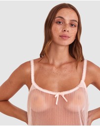Bras N Things - Night Games Blushing Slip - Light Pink