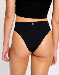 Modibodi - Seamfree Hi Waist Cheeky Period Underwear Moderate Absorbency