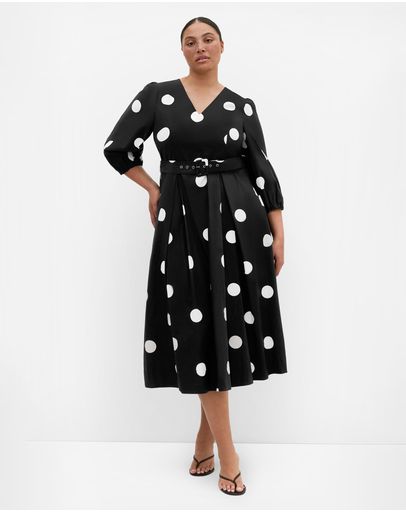 Ivory Polka Dot
