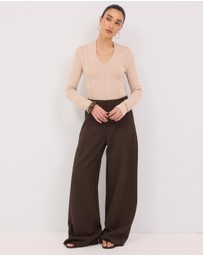 Calli - Ava LS Knit Top