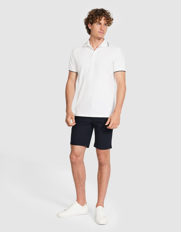 Tarocash - Byram Stripe Tech Polo