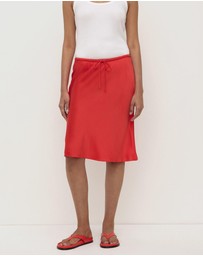 Assembly Label - Pippa Silk Knee Length Skirt