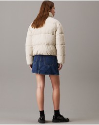 Calvin Klein Jeans - Relaxed Chenille Logo Puffer Jacket