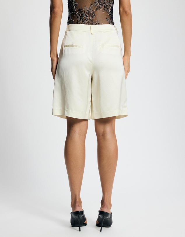 Lover - Bella Satin Tailored Shorts