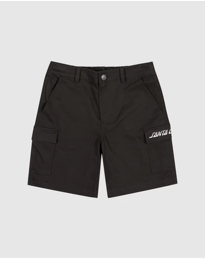 Santa Cruz - Single Split Strip Cargo Shorts - Teens
